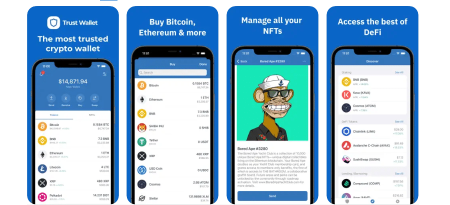 ‎Coinbase Wallet: NFTs & Crypto on the App Store