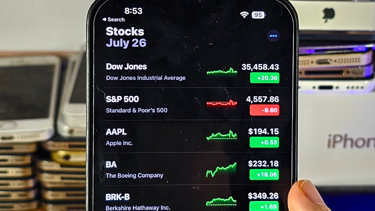 How to Buy Stocks on an iPhone When Trading