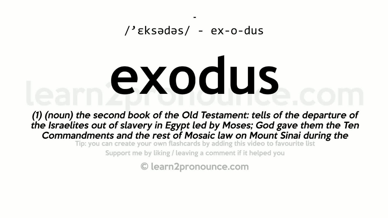 What is the key word of the Book of Exodus? - Answers