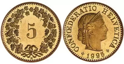 SWITZERLAND COINS VALUE ✓ Updated 