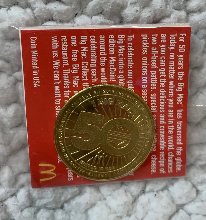 McDonald’s celebrates Big Mac 50th anniversary with token promotion