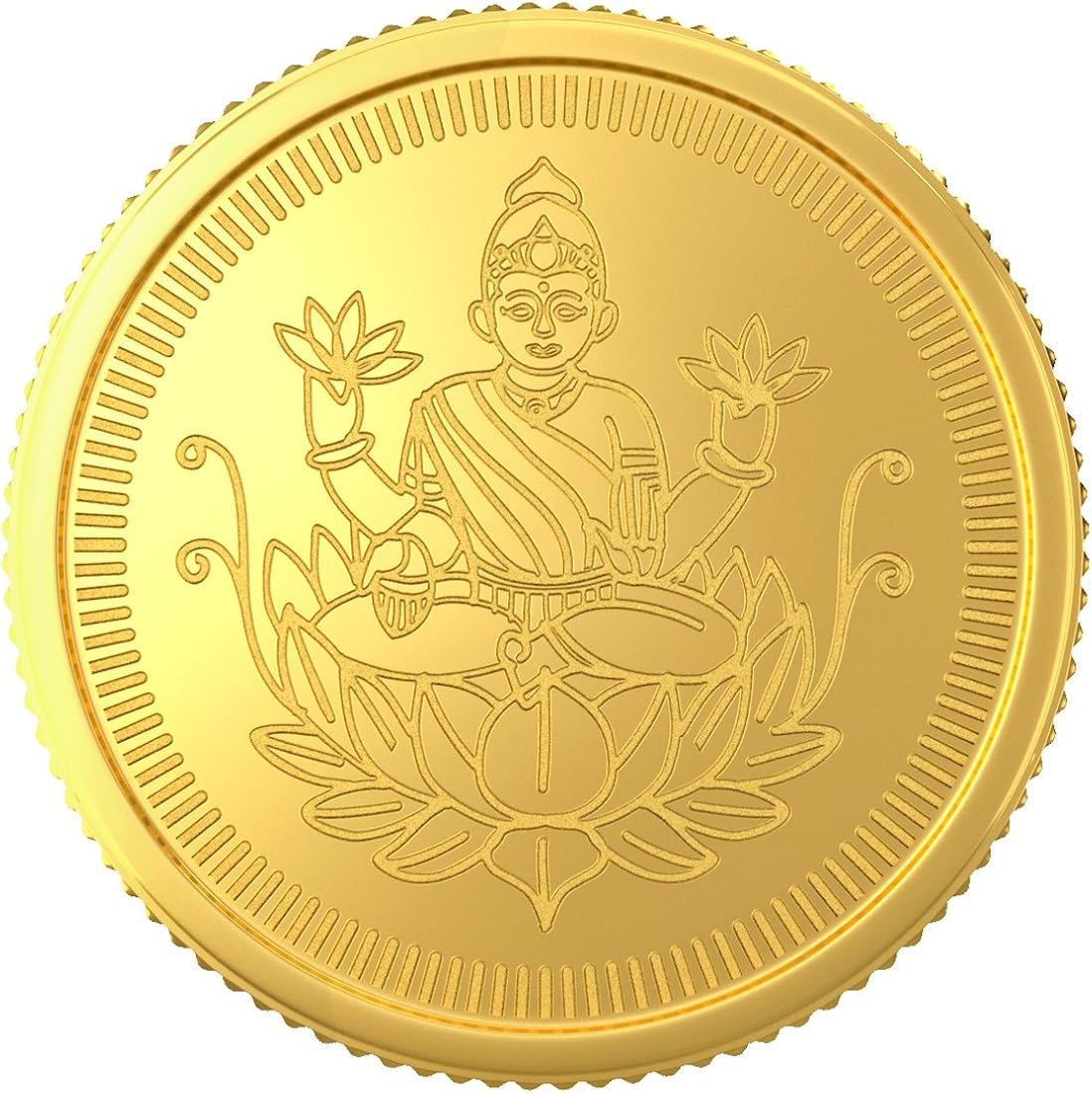 1GM Pure 24K Gold Coin Online with Live Rate & Free Delivery