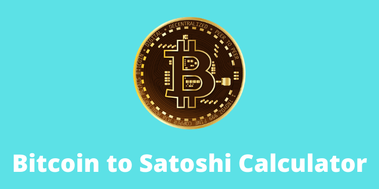 Satoshi Converter/Calculator - Convert BTC or Satoshi to USD, EUR, AUD