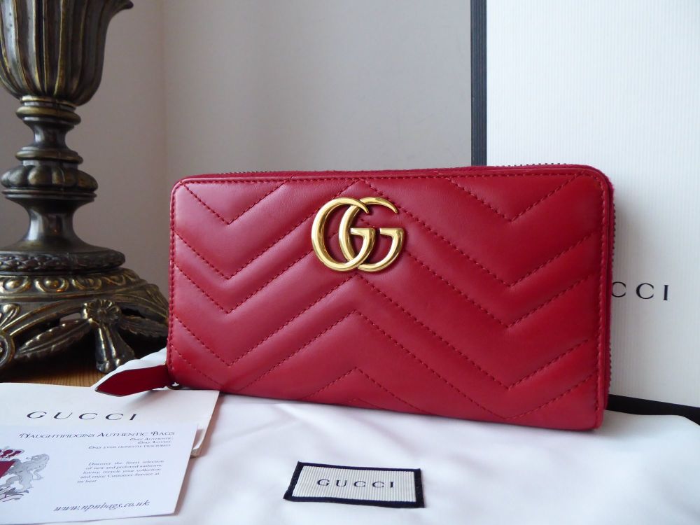 GUCCI Icon GG Interlocking Wallet Red – LussoCitta