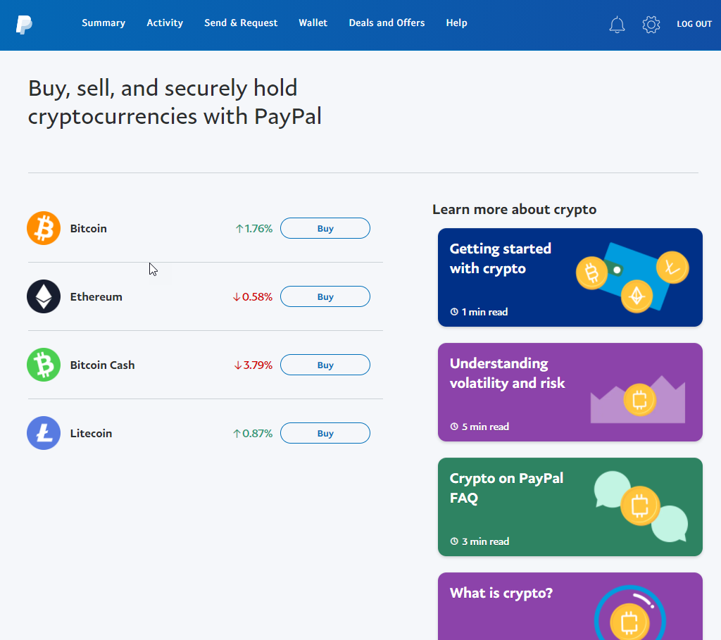 5 Best Cryptocurrency Exchanges that Accept PayPal in 