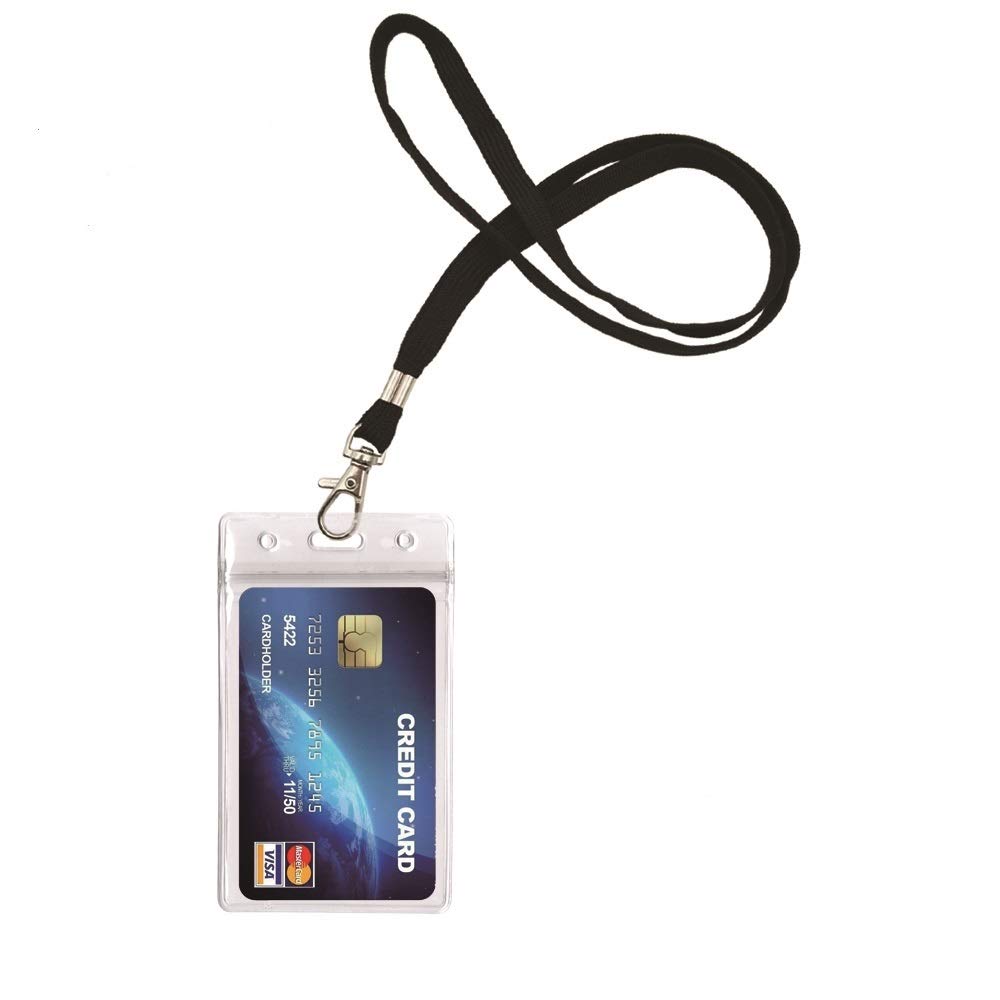 ID CARD HOLDER LANYARD | White – CLOXVOX