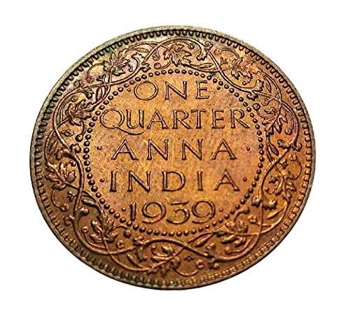 Buy British India King George VI Quarter Anna Coin Mumbai Online | Mintage World