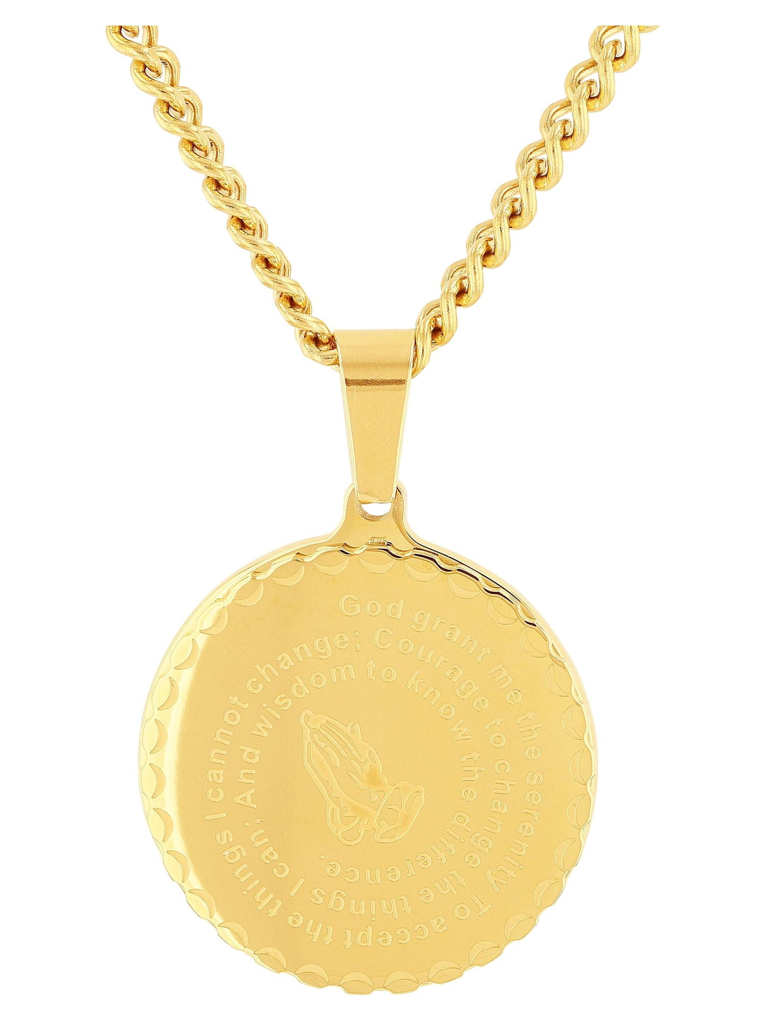 Lord's Prayer Coin Necklace – Corali