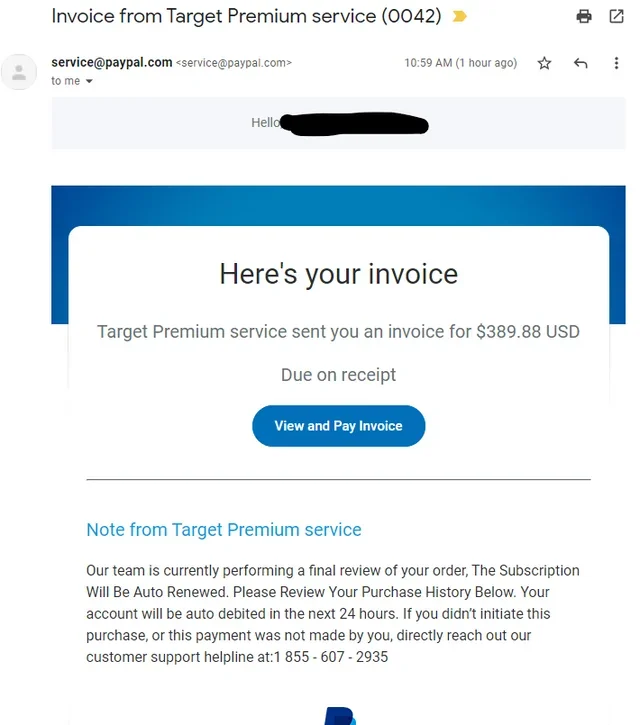 Beware: PayPal phishing texts state your account is 'limited'