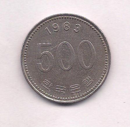 Coin: Won (Korea, South(~Today - Circulation - Won) WCC:km27