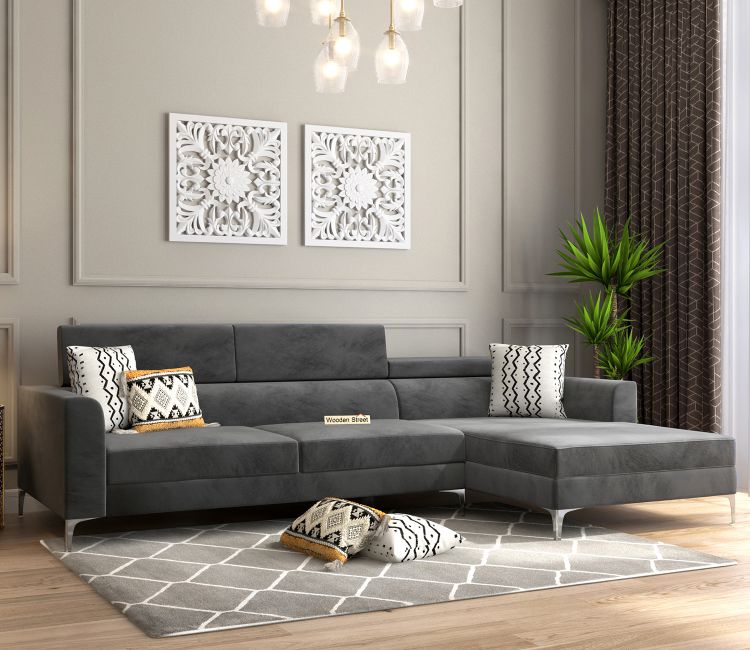 Buy L Shaped Sofa Online at Best Prices in India! – GKW Retail