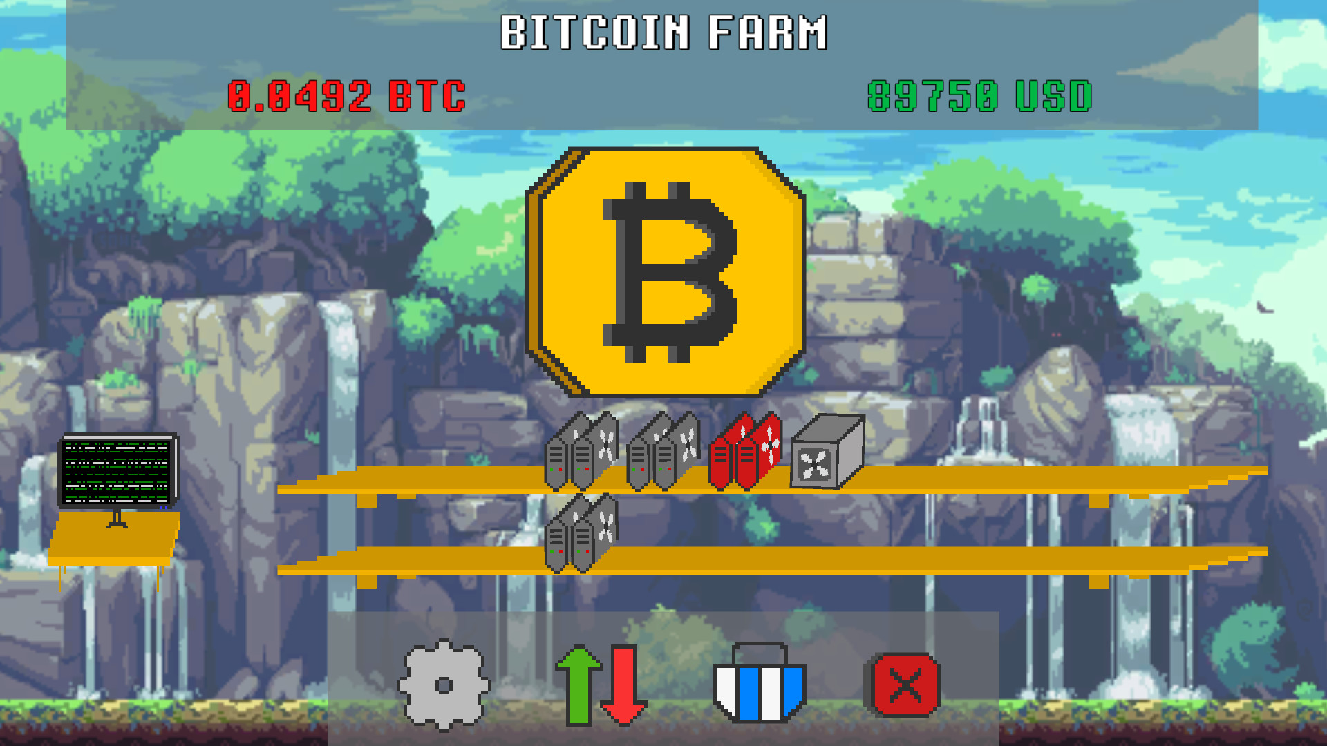 ‎Bitcoin Miner: Idle Tycoon on the App Store