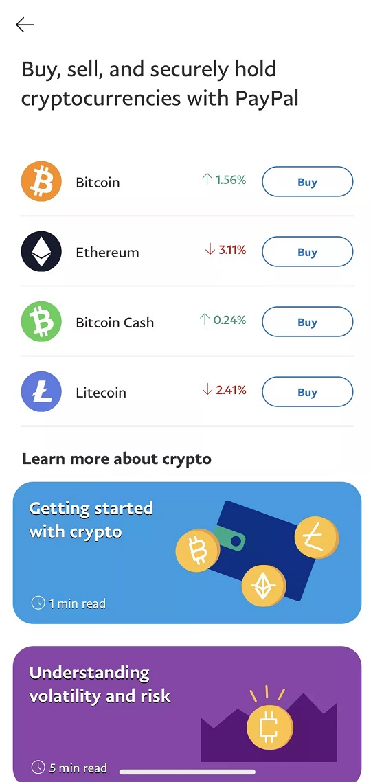 How to Buy and Sell Crypto With PayPal - NerdWallet