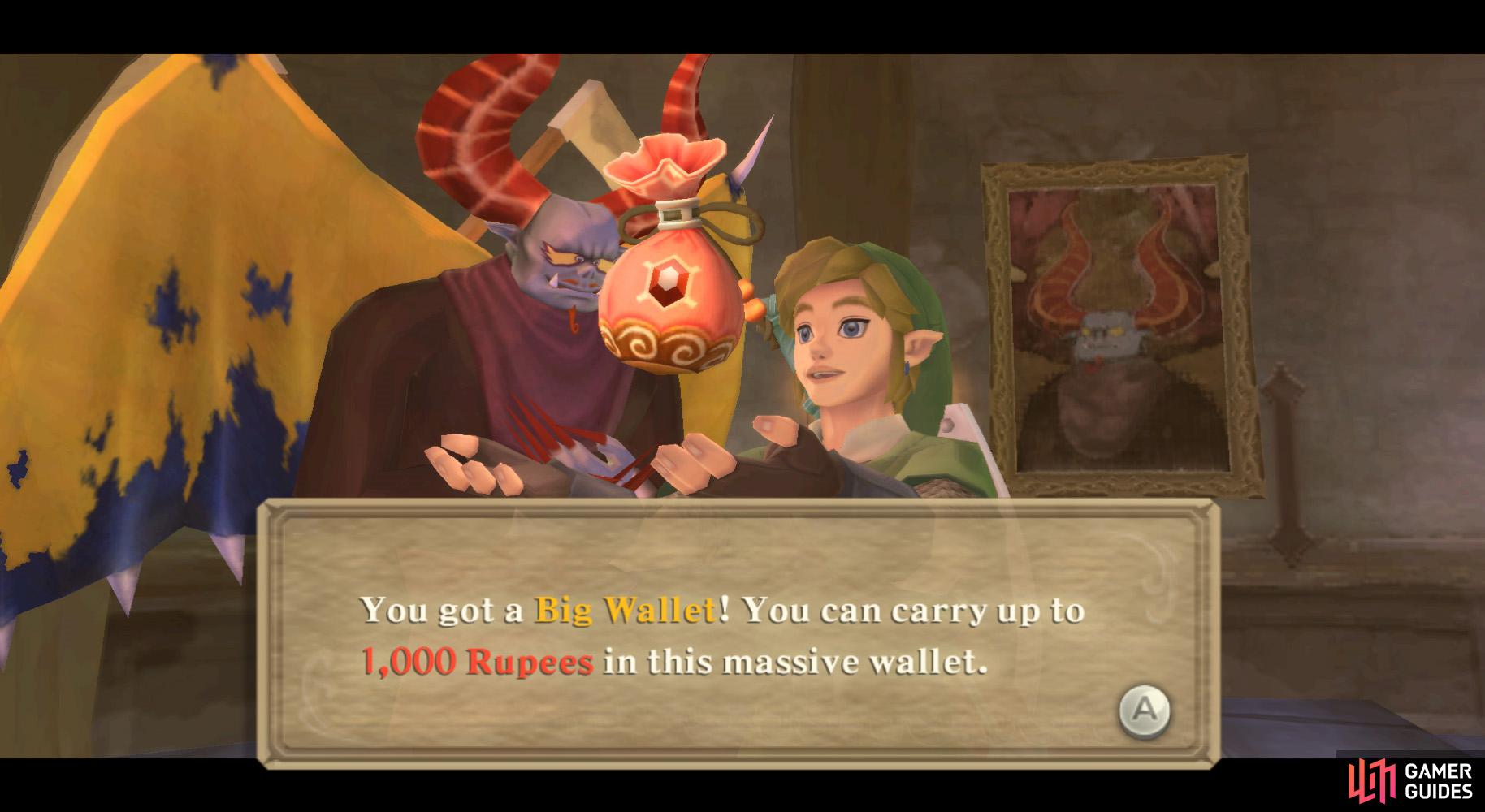 Skyward Sword tips and tricks - items, potions, wallets upgrades - Zelda's Palace