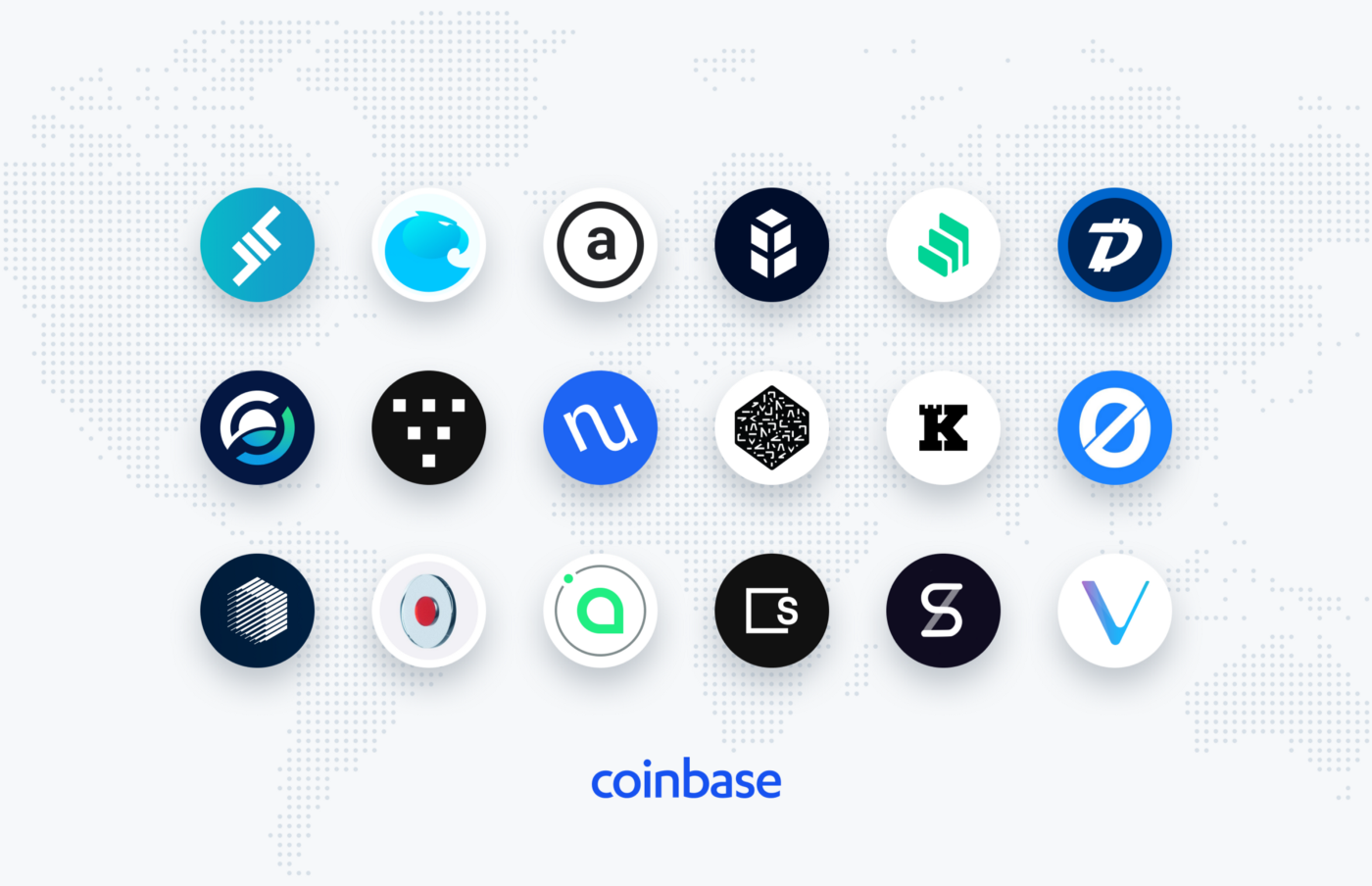 Coinbase explores adding 19 more digital currencies