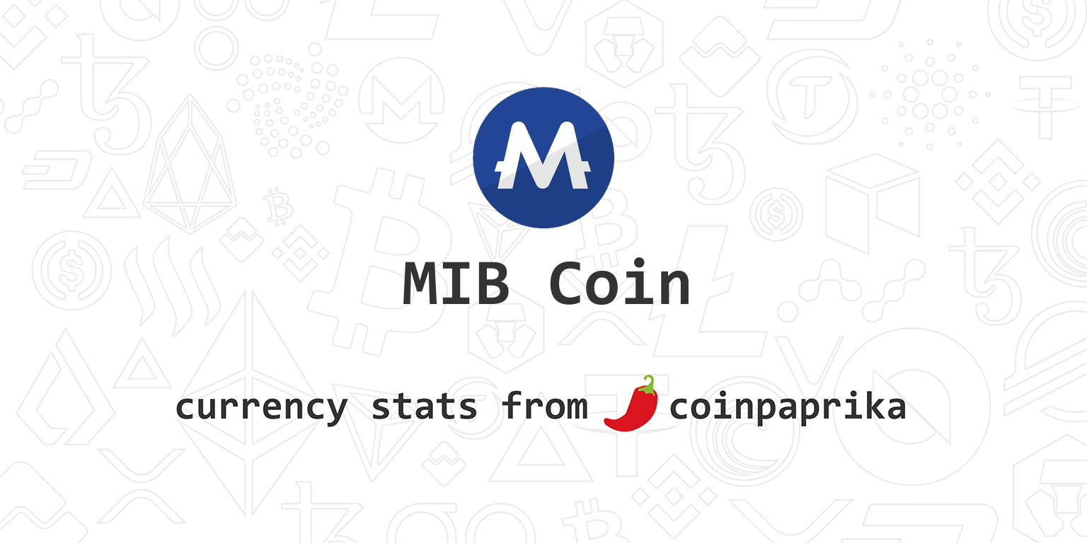 Where to Buy MIB Coin: Best MIB Coin Markets & MIB Pairs