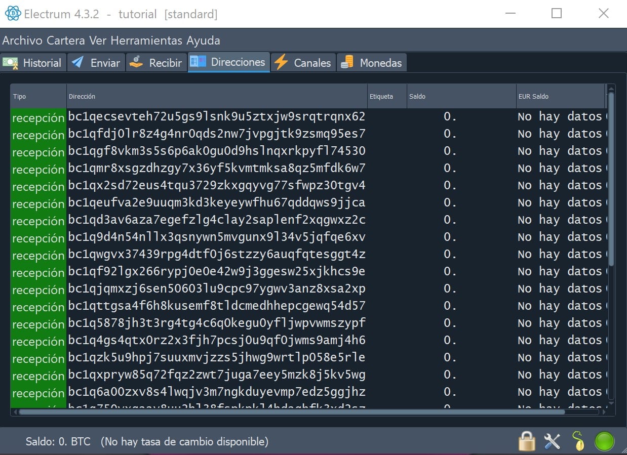 How to create a Bitcoin wallet with Electrum - Material Bitcoin