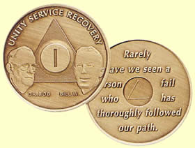 27 Year AA Medallions - Twenty-Seven Year Alcoholics Anonymous Coins and Chips — AA Medallion Store