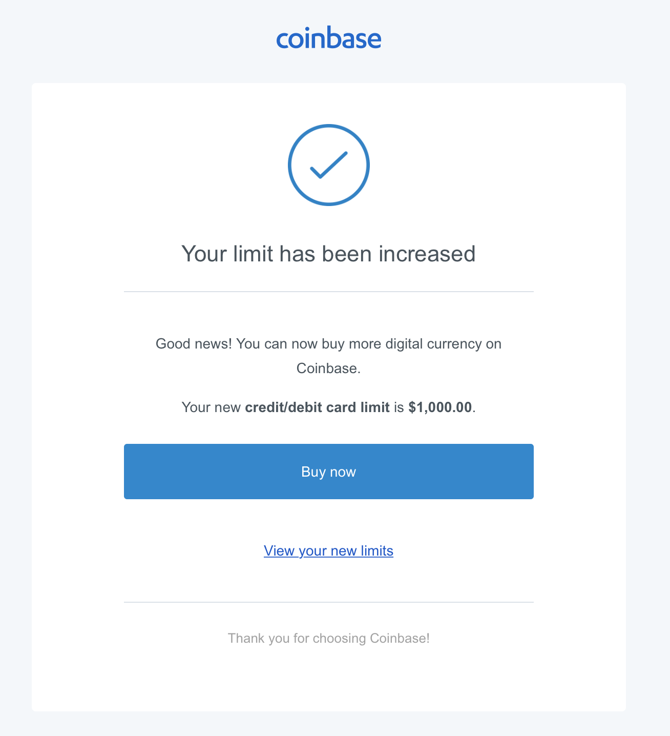 CoinBase limitation - $/weekly to buy bitcoin - coinmag.fun Forums