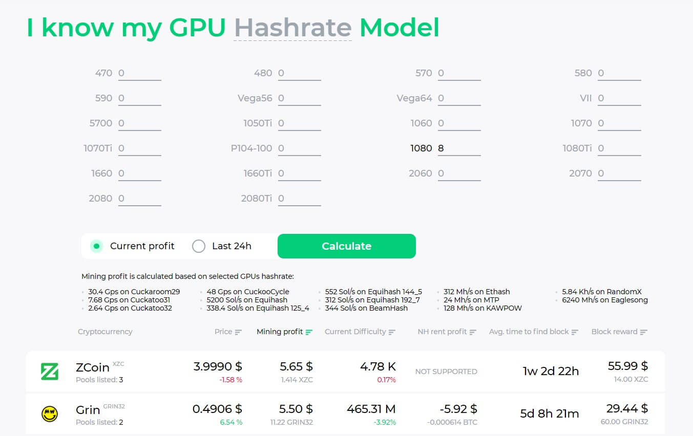 Flux (FLUX) Equihash ,4 | Mining Pools