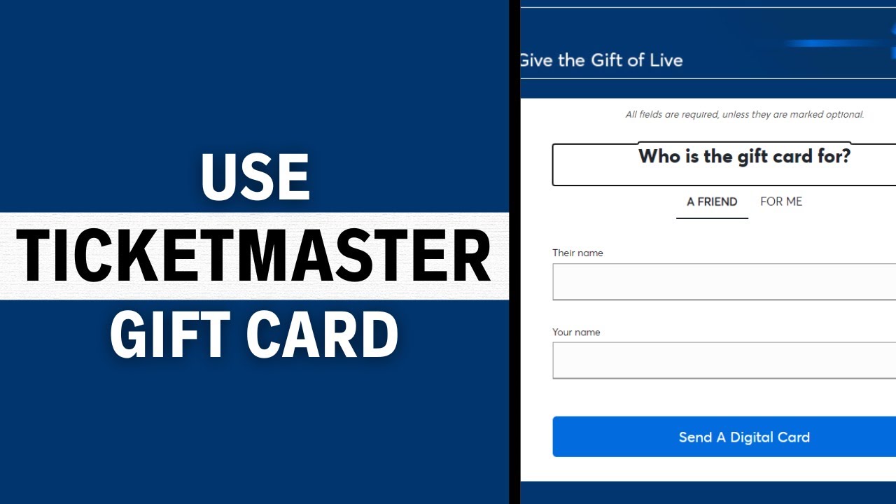 Buy Discounted Ticketmaster Gift Cards Online - Cardyard