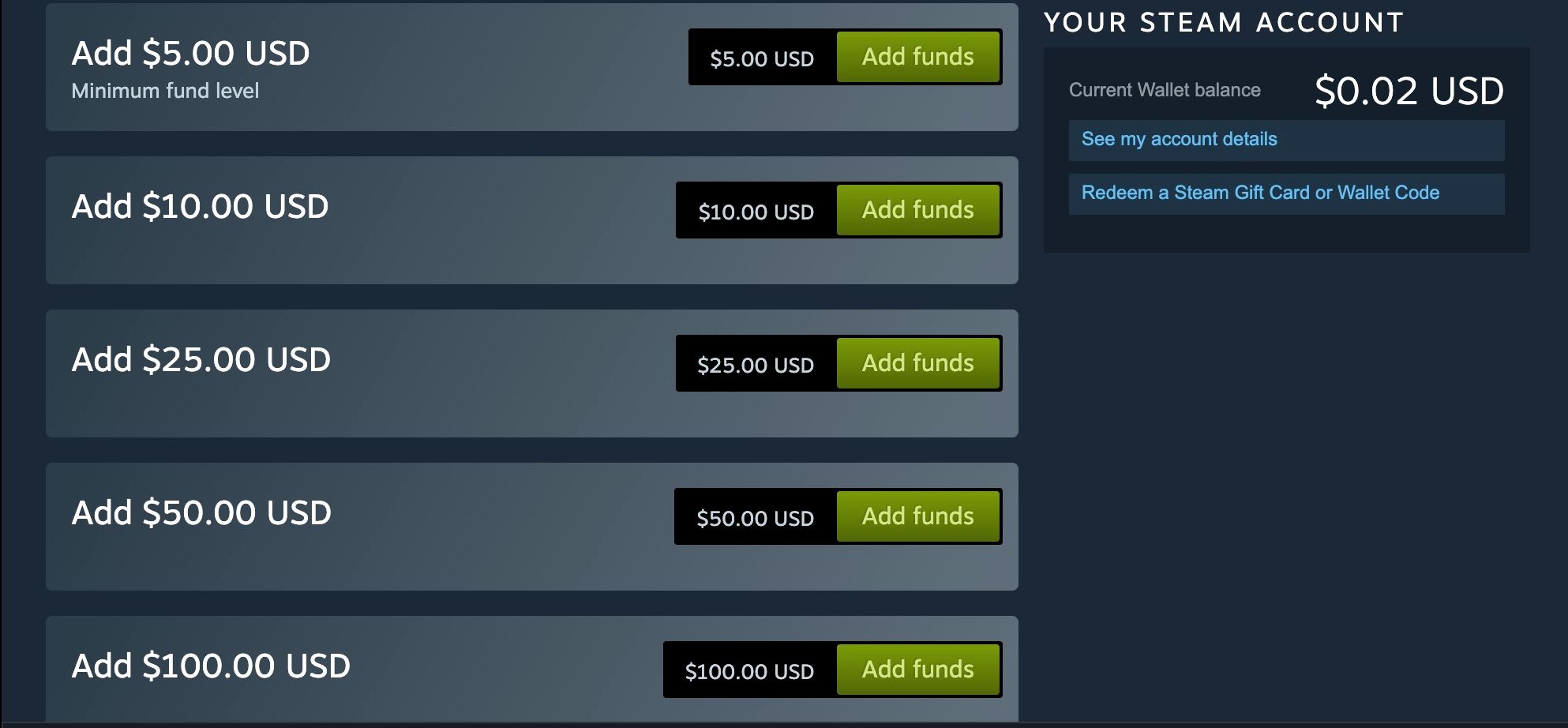 best way to move money from steam wallet?
