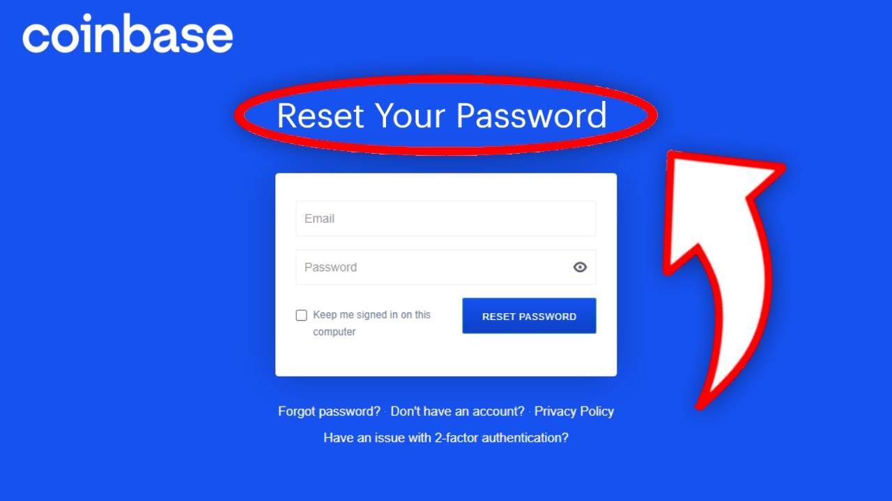 How To Change Your Password On Coinbase - IsItCrypto