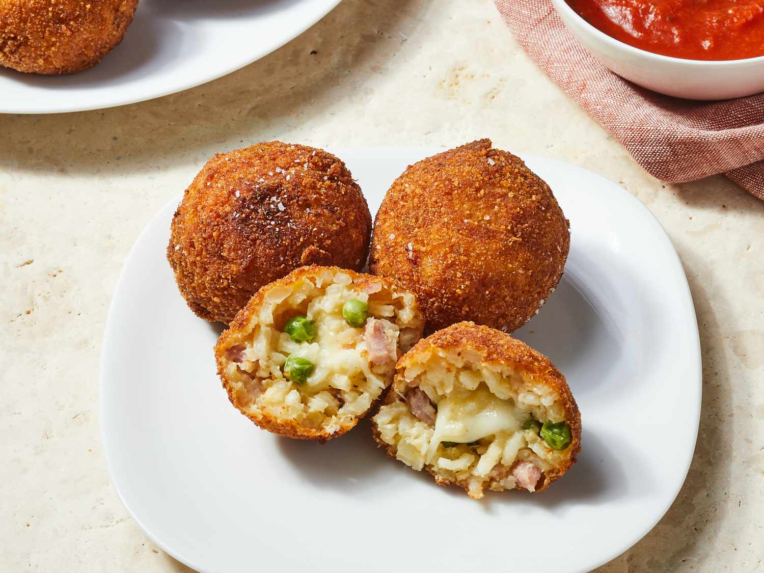 Arancini balls recipe | BBC Good Food