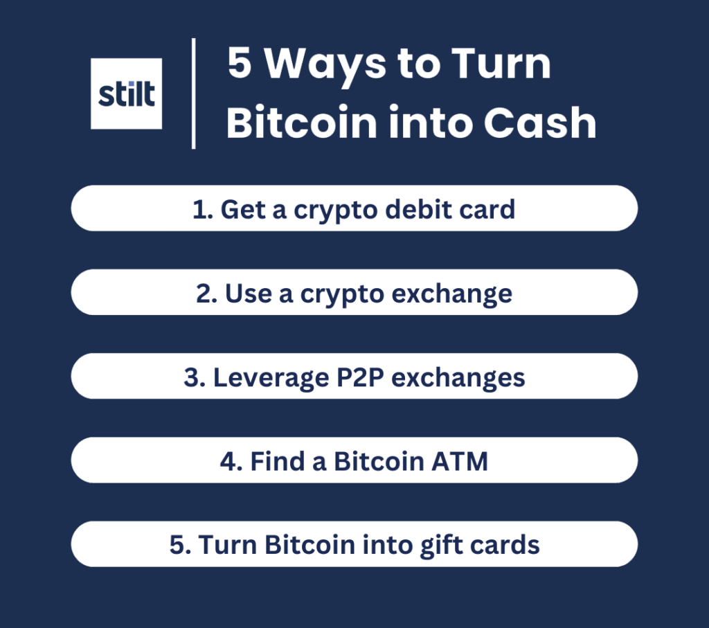 Learn How To Convert Bitcoin To Cash | coinmag.fun