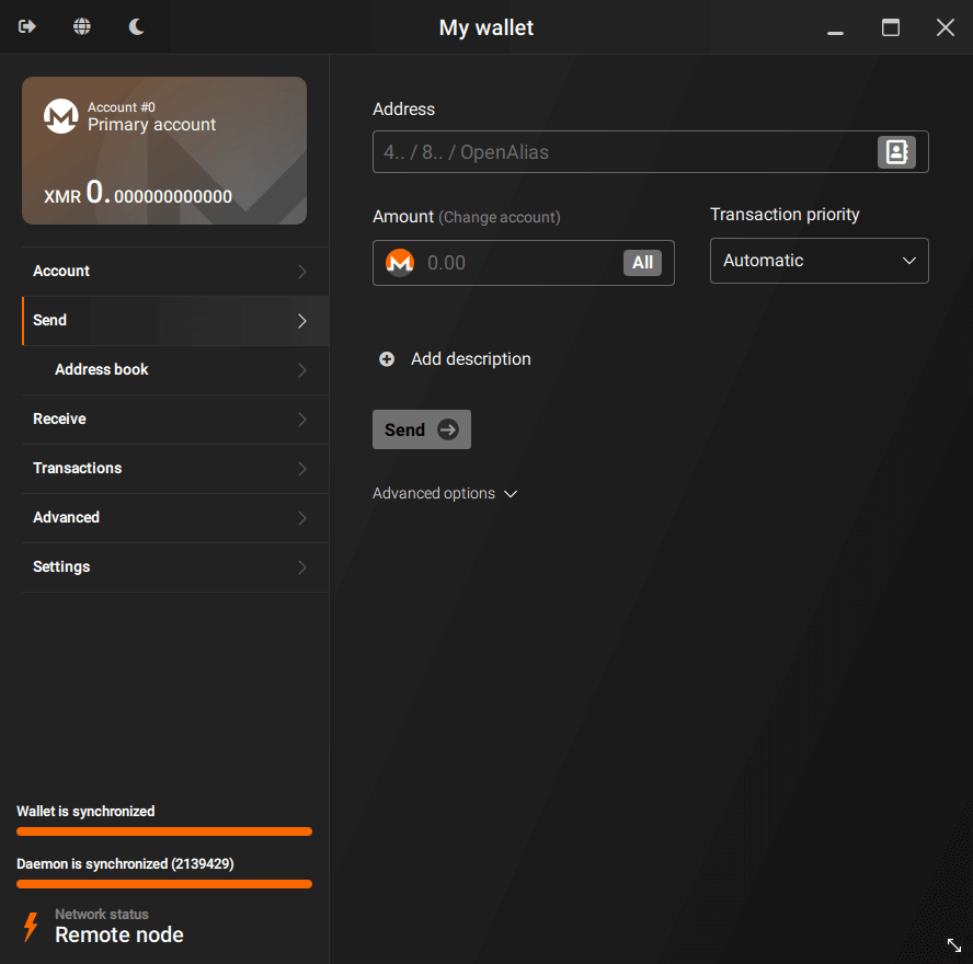 Monero GUI - Compatible third-party wallet | Ledger