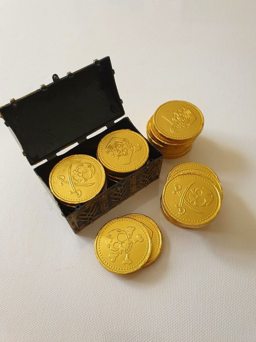 Pirate Chocolate Doubloons - Foiled Again! Chocolate Coins