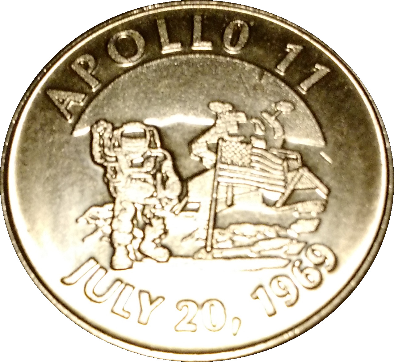 Apollo 11 50th Anniversary Silver Dollar Commemorative Coin