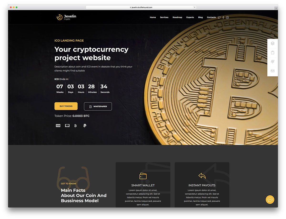 The 10 Best Cryptocurrency Website Template - RadiusTheme