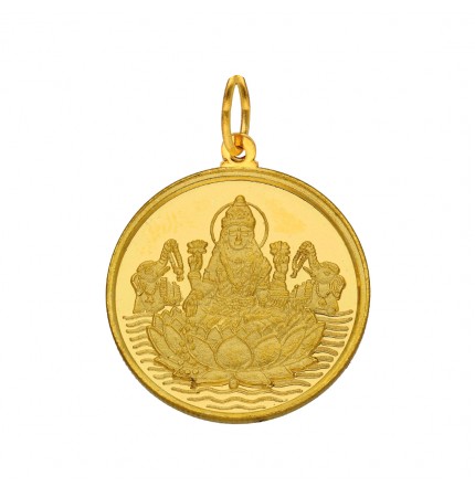 Lakshmi Gold Coin 4 Gram 22 Kt | South India Jewellery