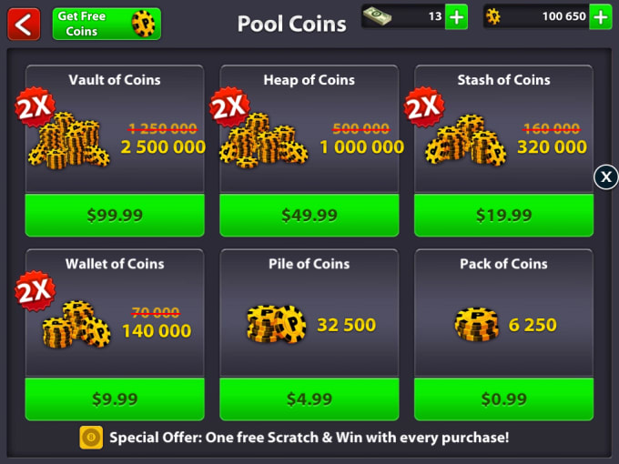 Buy 8 Ball Pool Coins & Cash | Codashop United States