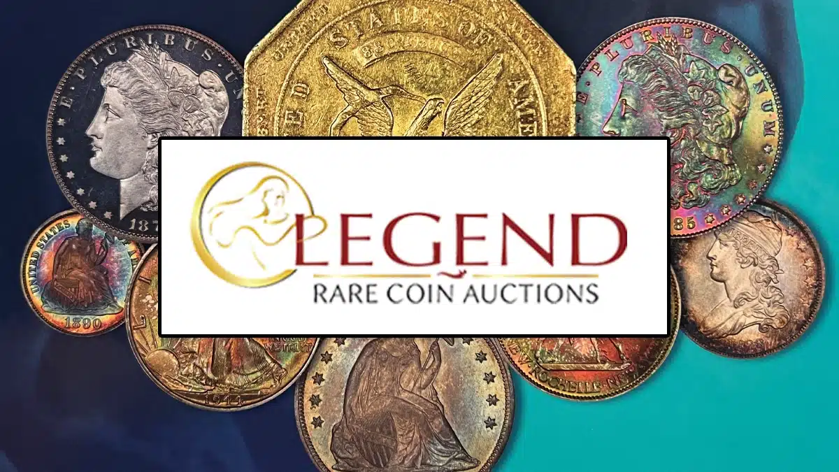 Legend Rare Coin Auctions’ First Summer Sessions Internet Auction a Success | Mintage World