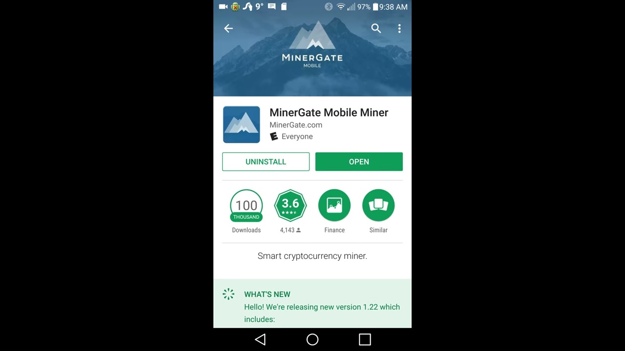 First CryptoNote Mobile Miner — Official MinerGate Blog