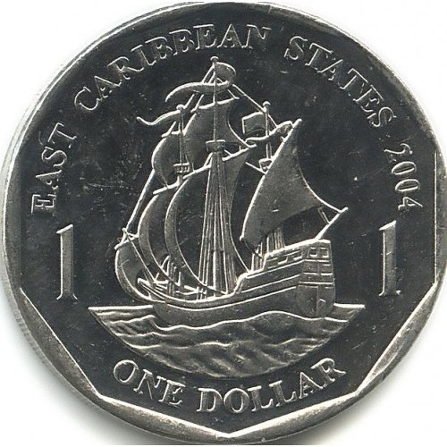 Eastern Caribbean States 1 Dollar - Foreign Currency