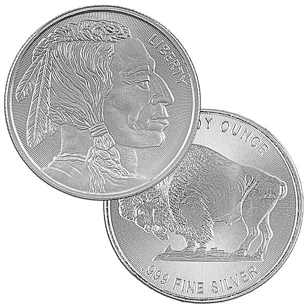 Buffalo Silver Rounds | Buffalo Rounds | Austin Coins