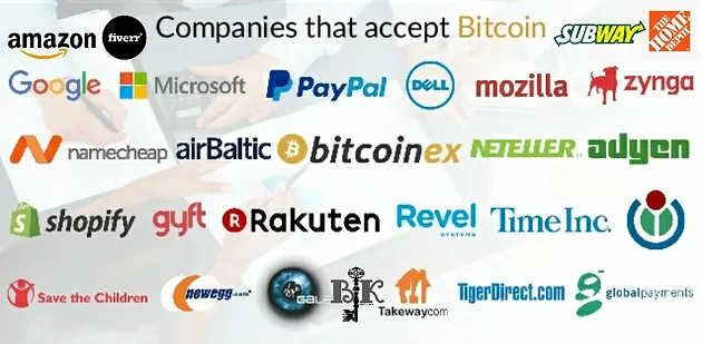 15 Major Companies That Accept Bitcoin as Payment