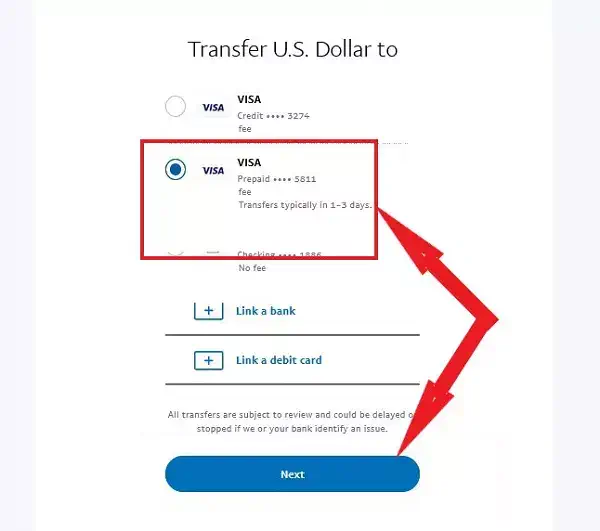 Can I transfer funds to my debit card? | PayPal IN