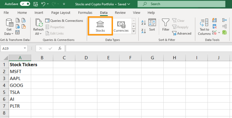 How To Pull Cryptocurrency Prices In Excel