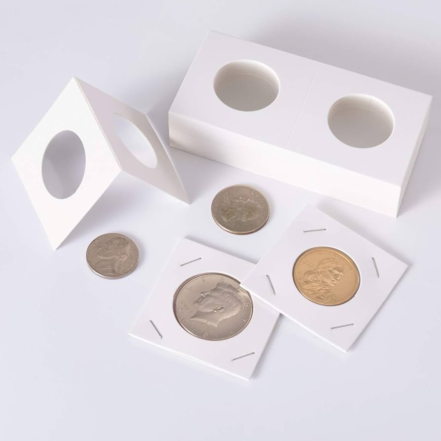 Cardboard Coin Holders