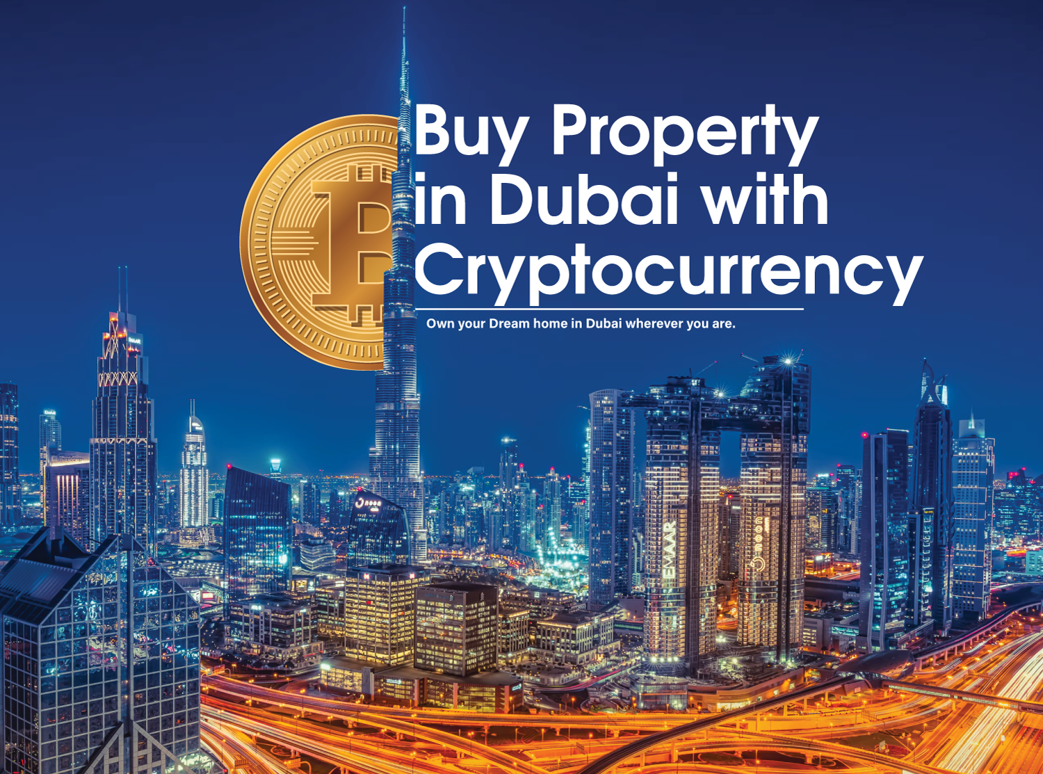 Buy A Real Estate Property in Dubai for Bitcoin