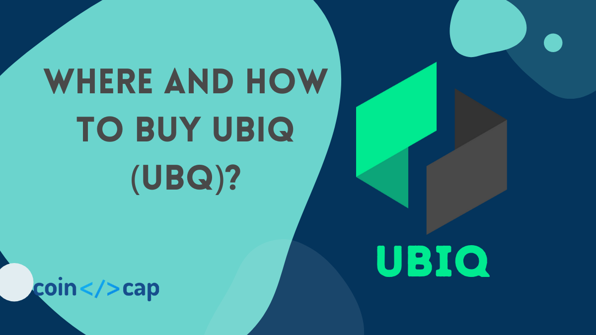 Ubiq price today, UBQ to USD live price, marketcap and chart | CoinMarketCap