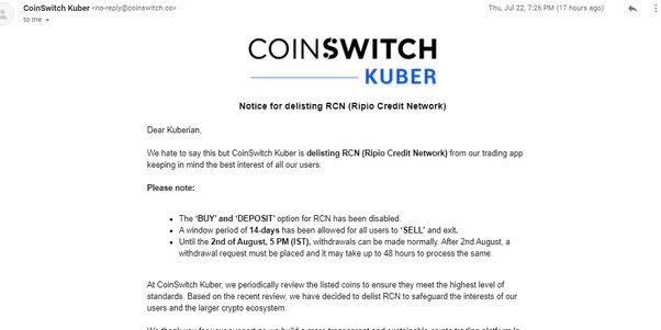 COINSWITCH KUBER Reviews, App feedback, Complaints, Support, Contact Number