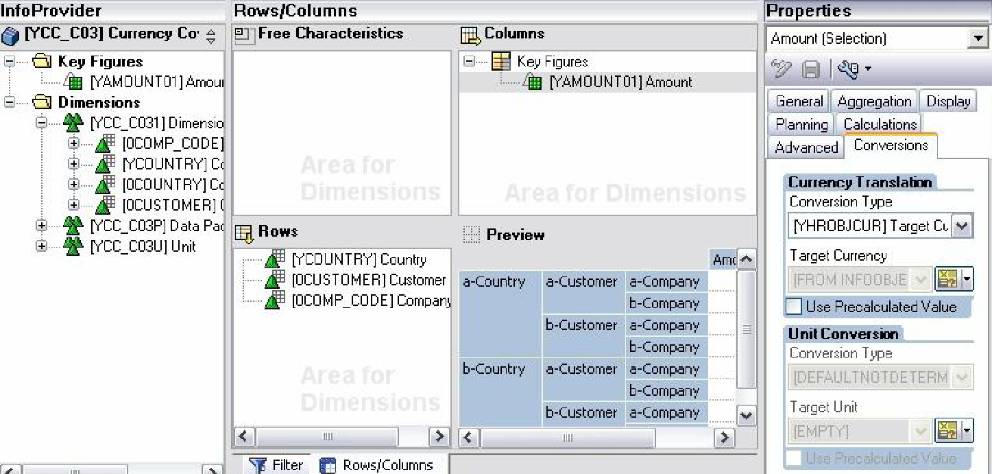 SAP BW / BI Tutorial : +++> Currency Conversion in BI