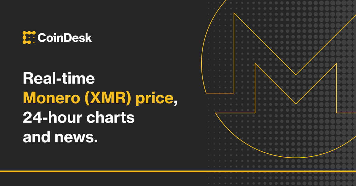 XMRUSD - Monero - USD Cryptocurrency Price - coinmag.fun