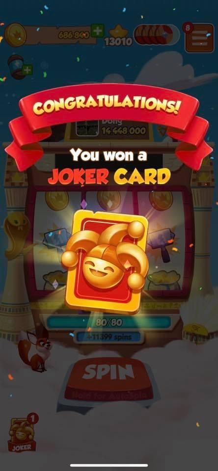 How to Get a Free Joker Card in Coin Master - Playbite