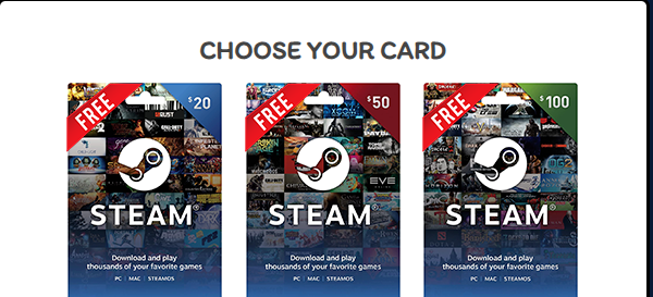 Download Steam Wallet Code Generator android on PC